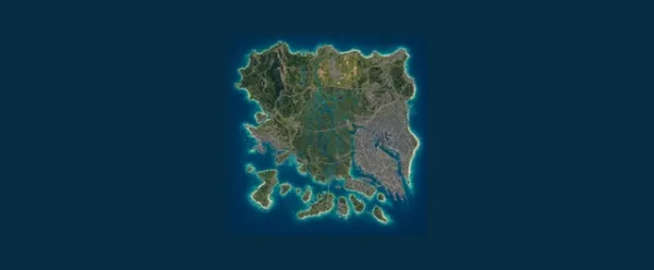 Leonida map in Grand Theft Auto VI