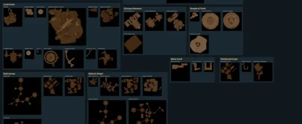 World map in Throne and Liberty
